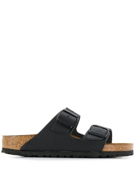 Spenne sandaler med reim Birkenstock svart