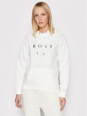 Majica dugih rukava sa dugačkim rukavima bootcut Roxy bijela