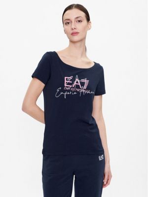 T-shirt Ea7 Emporio Armani bleu