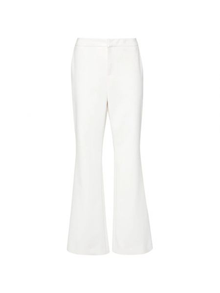 Spodnie relaxed fit Balmain białe