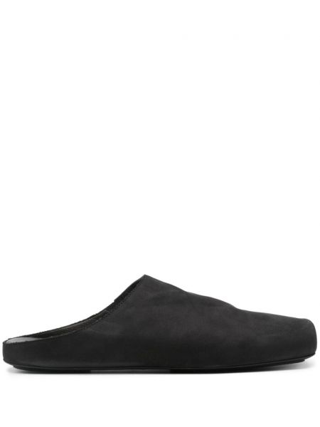 Chaussons en cuir Uma Wang noir