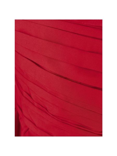 Sukienka mini Self-portrait czerwona