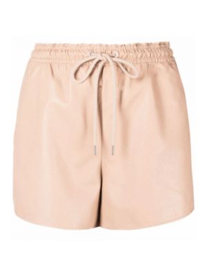 Leder shorts Stella Mccartney pink