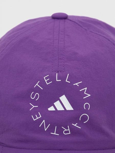 Kapa s šiltom Adidas By Stella Mccartney vijolična