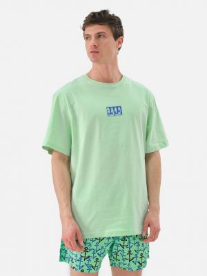 Зелена футболка John Frank