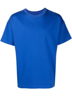 Camiseta con bordado Styland azul