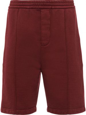 Pantalones de chándal Prada rojo
