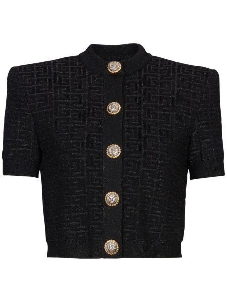 Strickjacke Balmain schwarz