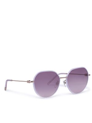 Okulary przeciwsłoneczne Furla fioletowe