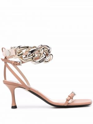 Leder sandale N°21 pink