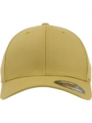 Șapcă de lână Flexfit galben