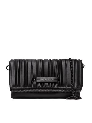 Pisemska torbica Karl Lagerfeld črna