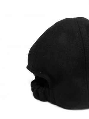 Siuvinėtas kepurė su snapeliu Patou juoda