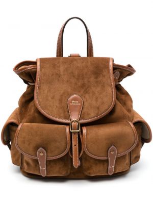 Semišový batoh Polo Ralph Lauren