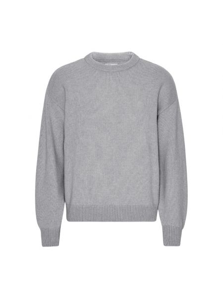 Sweter wełniany z wełny merino Colorful Standard szary