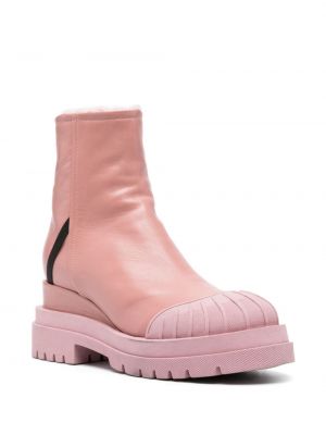 Leder ankle boots Premiata pink