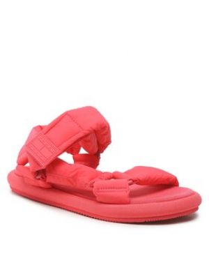 Sandály Tommy Jeans růžové
