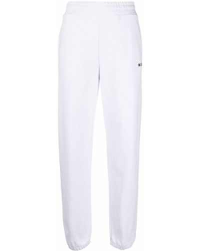 Pantalones de chándal Msgm blanco
