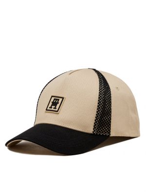 Καπέλο από διχτυωτό Tommy Hilfiger μπεζ
