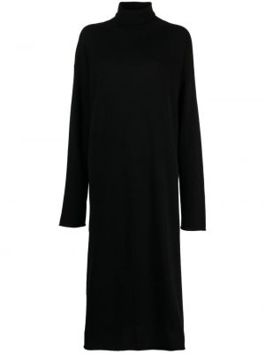 Dzianinowa sukienka midi Sofie Dhoore czarna