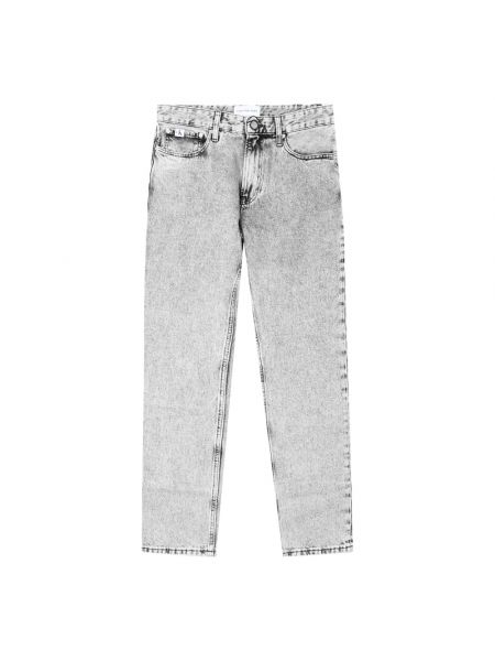 Straight jeans Calvin Klein Jeans grau