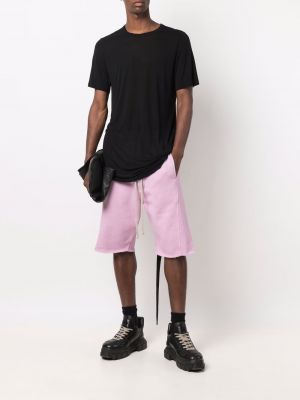 Pantalones cortos deportivos con cordones Rick Owens Drkshdw rosa