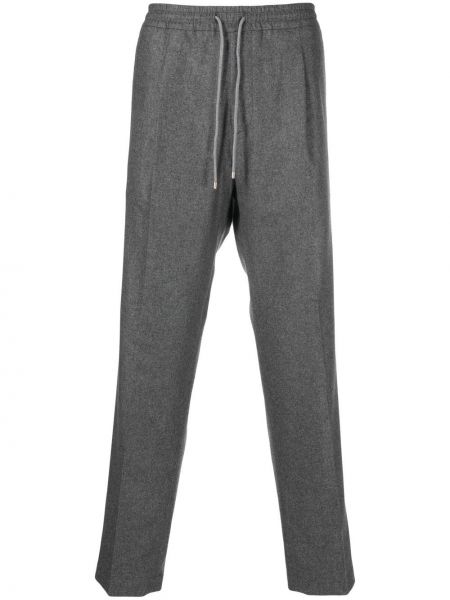Памучни кашмирени спортни панталони Briglia 1949 сиво