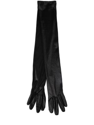 Nylon handschuh Saint Laurent schwarz