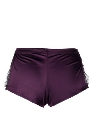 Satin shorts Maison Close lila
