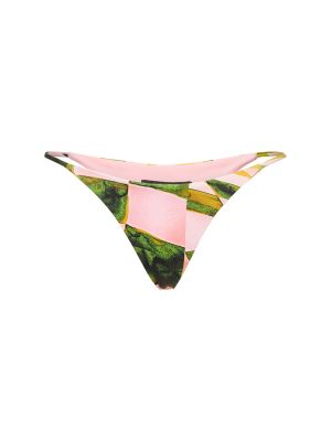 Bikini mit print Louisa Ballou pink