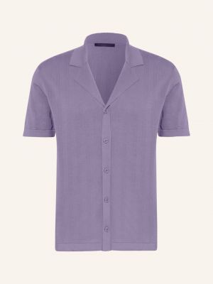 Рубашка Drykorn фиолетовая