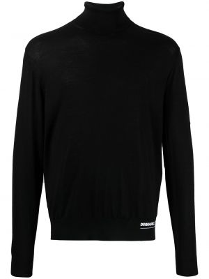 Jersey de tela jersey Dsquared2 negro