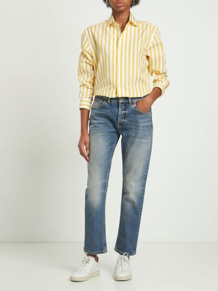 Bavlnené skinny fit džínsy Ralph Lauren Collection