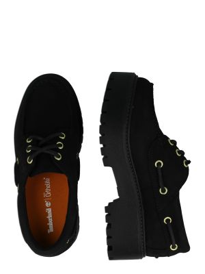 Pantofi cu șireturi Timberland negru