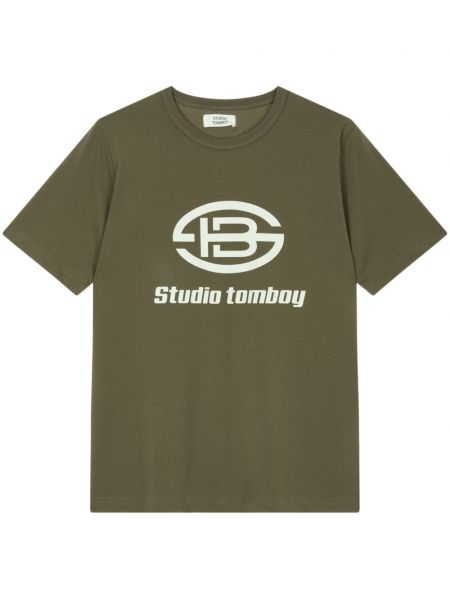 T-shirt Studio Tomboy grøn