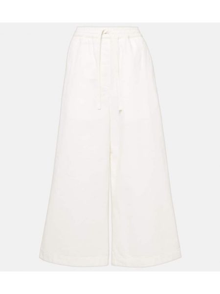 Pantaloni culotte Loewe bianco
