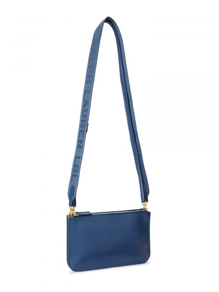 Τσάντα χιαστί Lauren Ralph Lauren μπλε