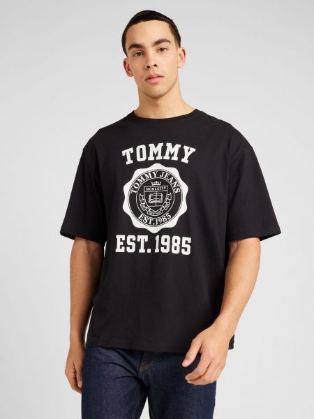 Póló Tommy Jeans fekete