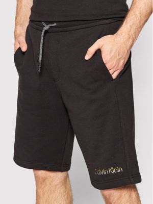 Sportske kratke hlače Calvin Klein crna