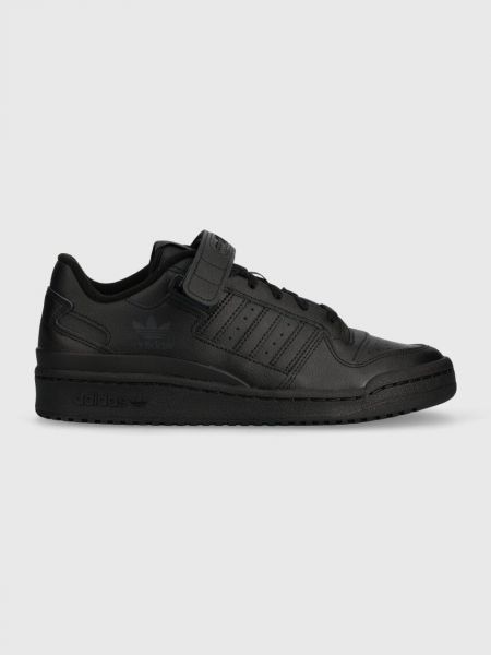 Sneakerși din piele Adidas Originals negru