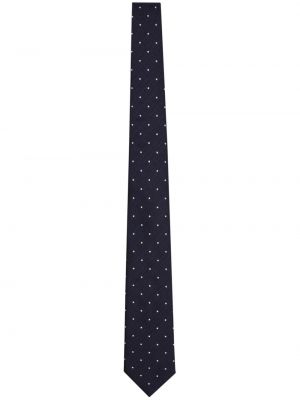 Копринена вратовръзка на точки Emporio Armani