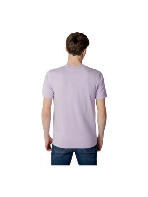 Camiseta de cuello redondo Liu Jo violeta