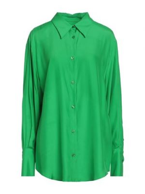 Camicia di seta Gauge81 verde