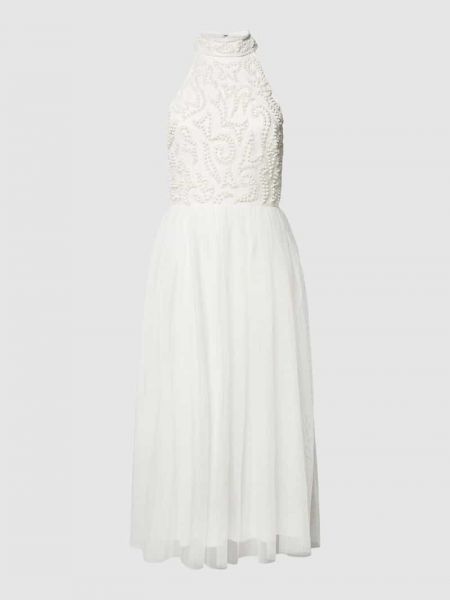 Sukienka Lace & Beads biała