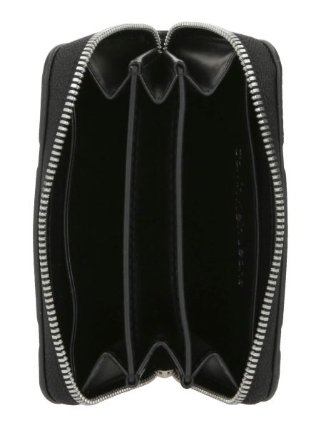 Καπιτονέ πορτοφόλι με φερμουάρ Calvin Klein Jeans μαύρο