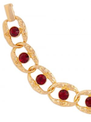 Bracelet en cristal Susan Caplan Vintage rouge