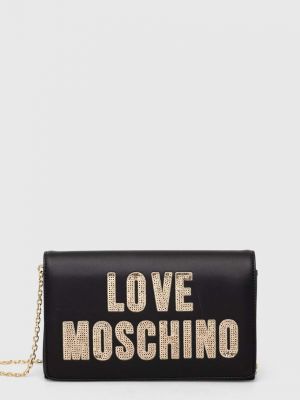 Estélyi táska Love Moschino fekete