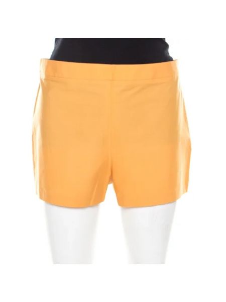 Pantalones cortos Salvatore Ferragamo Pre-owned naranja