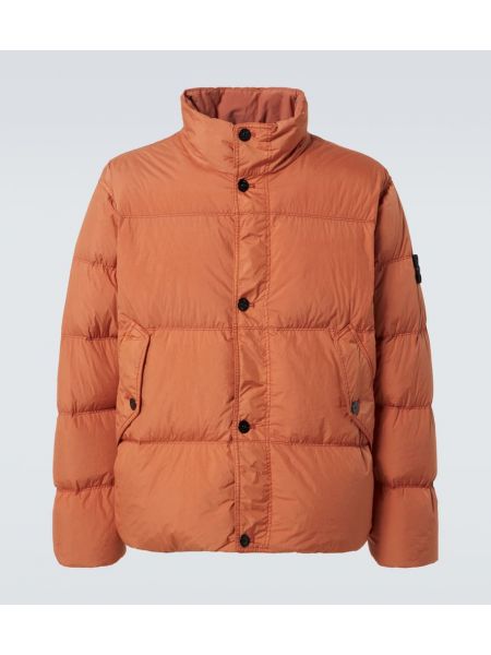 Dunjakke Stone Island oransje