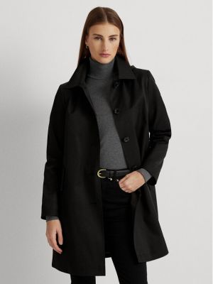Priliehavá prechodná bunda Lauren Ralph Lauren čierna